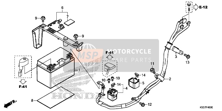 9820033000, Sicherung, Blatt (30A), Honda, 0